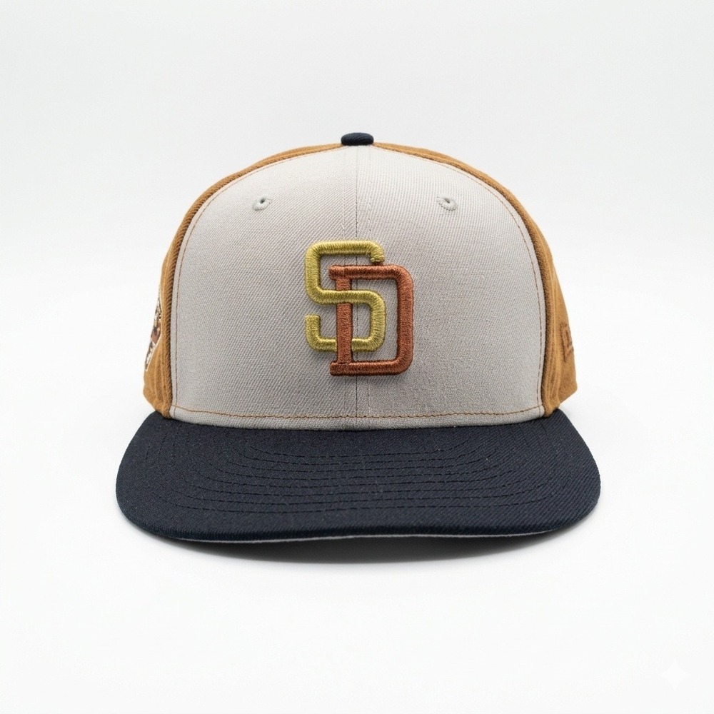 New Era 59FIFTY San Diego Padres 1992 All Star Game Patch Hat‎ 7 5/8 Cooperstown